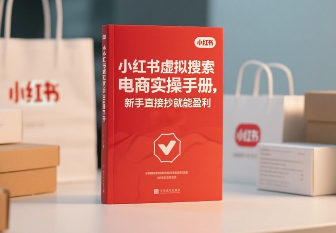 小红书​⁠‬​​⁠​‌​‬​⁠​‬‍‍‌​​​‬‌‍⁠​​​‌​⁠⁠​‬​​‬​​​​‌​‍虚拟搜索电商实操手册，新手直接抄就能盈利-淘金日记