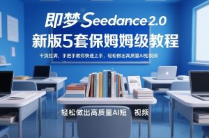 即梦Seedance2.0新版5套保姆级教程,干货拉满,手把手教你快速上手,轻松做出高质量AI短视频-淘金日记