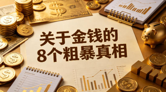 某公众号付费文章：关于金钱的8个粗暴真相-淘金日记