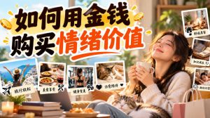 某公众号付费文章:如何用金钱购买情绪价值?-淘金日记