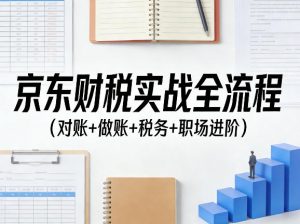 京东财税实战全流程(对账+做账+税务+职场进阶)-淘金日记