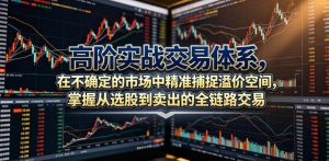 高阶实战交易体系,在不确定的市场中精准捕捉溢价空间,掌握从选股到卖出的全链路交易心法(更新6月)-淘金日记
