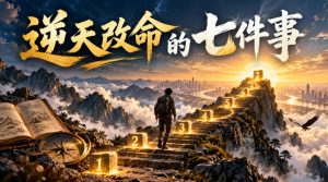 付费文章：逆天改命的七件事-淘金日记
