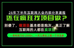 请不要再疯狂的找项目了!卖项目一单700-2.5k+不香吗?当天上手,当天变现!【揭秘】-淘金日记