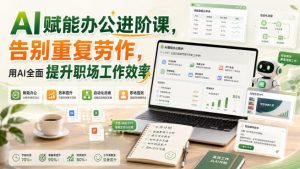 AI赋能办公进阶课,告别重复劳作,用AI全面提升职场工作效率-淘金日记
