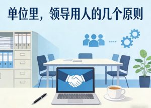 付费文章:单位里,领导用人的几个原则-淘金日记
