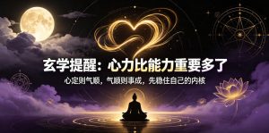 付费文章：玄学提醒：心力比能力重要多了-淘金日记