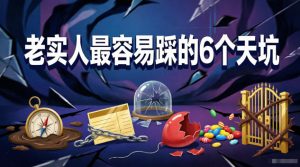 付费文章：老实人最容易踩的6个天坑-淘金日记