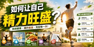 付费文章:如何让自己精力旺盛?-淘金日记