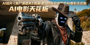 AI短片《丧尸清道夫》拆解课,10天打造国产AI电影天花板-淘金日记