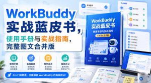 WorkBuddy实战蓝皮书，使用手册与实战指南，完整图文合并版-淘金日记