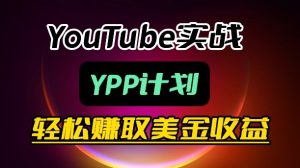 麦子甜带你玩转YouTube（YPP）：月入过1W实操课-淘金日记