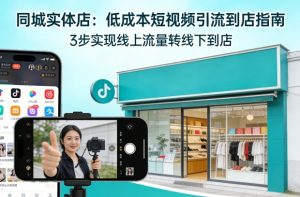 同城实体店,如何低成本把客户从短视频带到线下门店-淘金日记