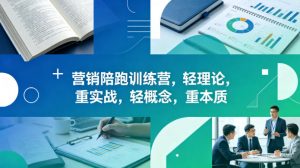 老A营销陪跑训练营,轻理论,重实战,轻概念,重本质(更新2026年4月)-淘金日记