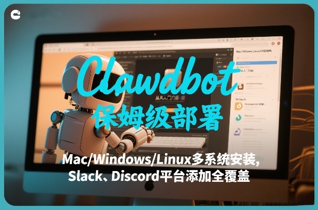 Clawdbot保姆级部署，从入门介绍、Mac/Windows/Linux多系统安装，到Slack、Discord平台添加全覆盖-淘金日记