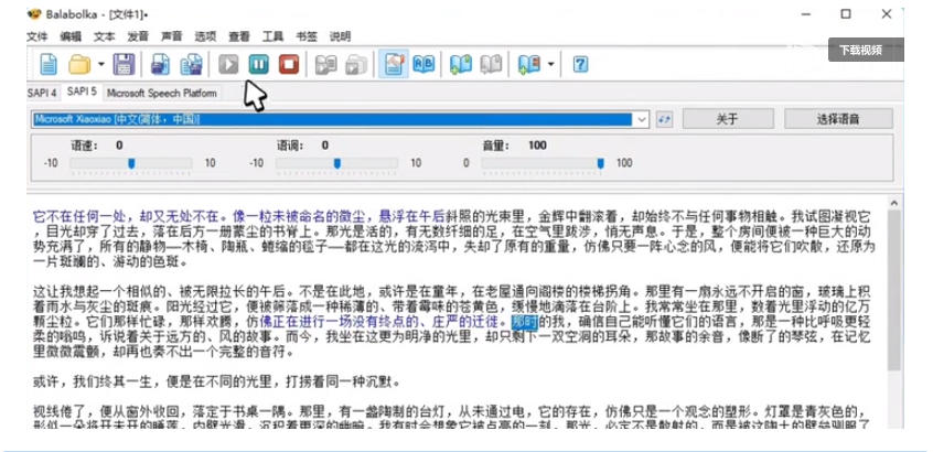 【离线版】微软TTS语音配音！含晓晓，云希等12款离线模型，含多线程小说合成器，10000字仅需10s即可-淘金日记