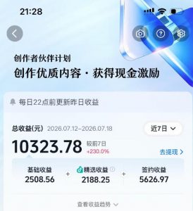 抖音64W粉丝博主大驴说史亲授AI历史课，可以上精选独家，全网发布收益更可观，单日收益1k+-淘金日记